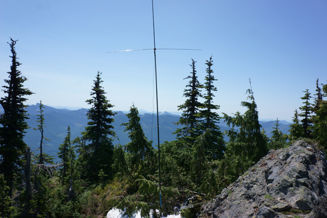 Antenna at the summit
