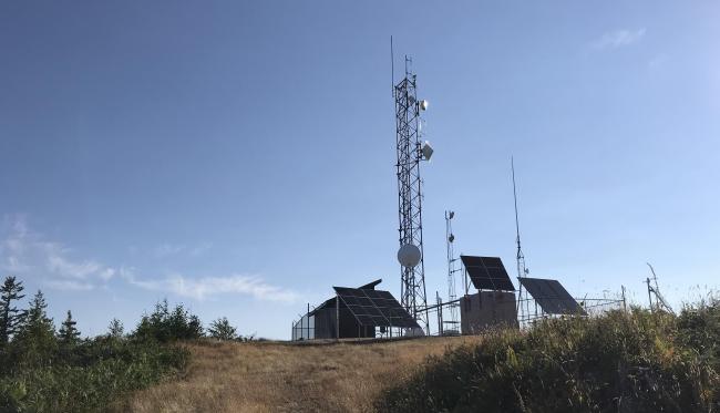 Dean Mountain Towers and Solar Arrays