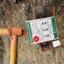 1380 Parking - non motorized access permitted