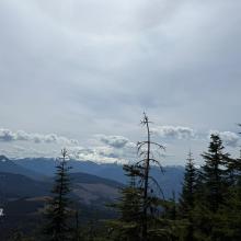 Views to the east, Mt. Baker