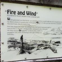 interpretive sign 