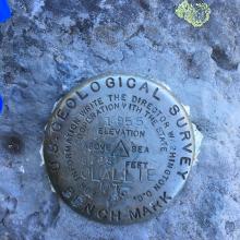 Olallie Mtn USGS Benchmark 