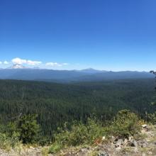 Olallie Mtn Summit Panoramic View