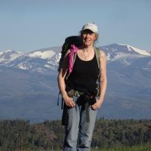 Red Mountain background (Scapegoat Wilderness)