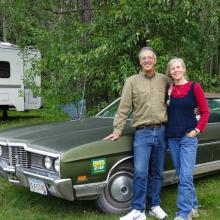 Rob-AE7AP, Barb-AE7AQ & our "Unrestored" '72 LTD