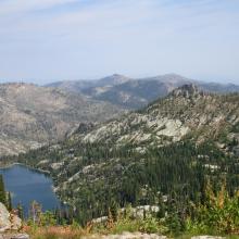 Running Lake and Boxcar Mountain