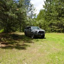 Sugarloaf camping/parking area - Begin hiking from here.