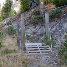 Fancy CDT Fence Crossing