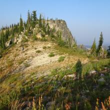 Getting closer - summit visible