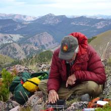 Some CW on the summit