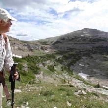 Approaching the continental divide - Scapegoat Mountain