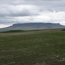 Square Butte - Famouse from Charlie Russell paintings