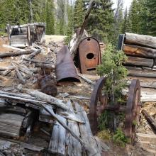 The nearby Leadville Mine - a little further down the road