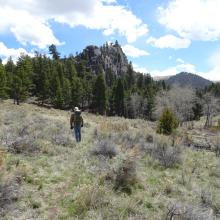 Descending valley between W7M/BR-150 & W7M/BR-155