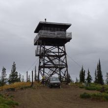 L-4 Lookout on 30-foot tower