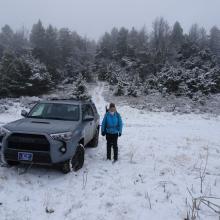 Parking area - Hike up the 2-track behind my vehicle