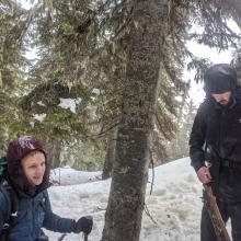 We were all pretty ready to get going when we had eaten.