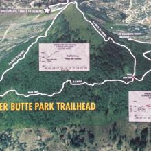 Trailhead map