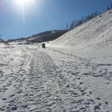 Deer Ridge Drive - now a trail