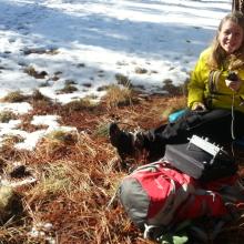 Operating position, Awbrey Butte, K7NIT