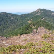 Sardine Mountain from Dome Rock