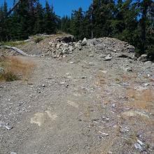 End of the road - cross-country from here