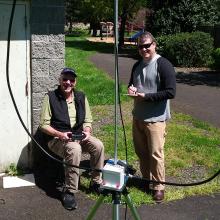 Dan-N7CQR and Glenn-KG7TDC