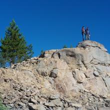 Peak 4816 summit block