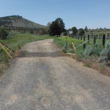 Turn off Lone Pine at Corral