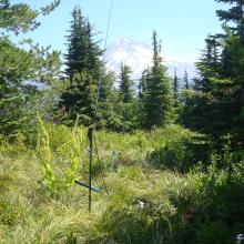 Summit of ZigZag with Mount Hood in the background