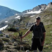 Eagle Cap from East Eagle Trail