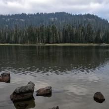 Fryingpan Mountain from Fryingpan Lake