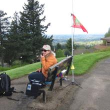 K7NIT on Mount Sylvania