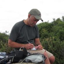 Working 20m CW from the summit