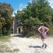 Approaching the Chapel