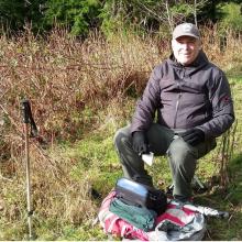 K7ATN in a temporary spot of sunshine...