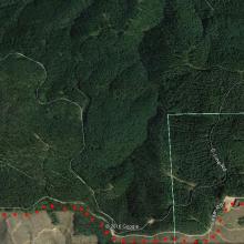 Route from South Saddle to 3534