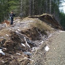 Wolf Point - Motorbike track at three dots