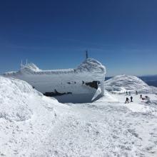 Upper Terminal - Summit Chair, Mount Bachelor.  On 03_14_2019