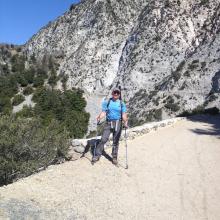 Start of San Gabriel Hike: South Wall of San Gabriel above