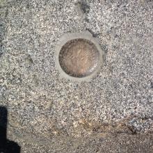 San Gabriel summit Benchmark