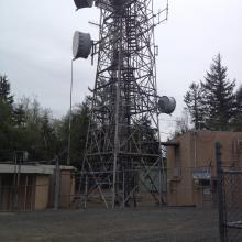A small portion of the Comm. equipment on the summit