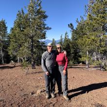 Easy trail + sunny WX + good company = All Smiles