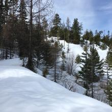 Typical Road walking towards Old Pass Hill