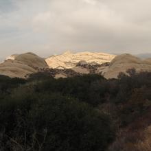 Sandstone Rock formations on road back to US Highway 15