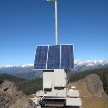Forest Service Repeater on summit of Red Top Mountain