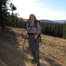 En route to Mount Lillian South.