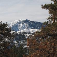 Mount Baden Powell, SOTA W6/CT-004 in the distance