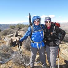 JTNP, looking towards snowy San Gorgonio Peak