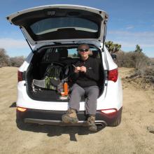 Tailgate Lunch at Eureka Peak TH, JTNP.